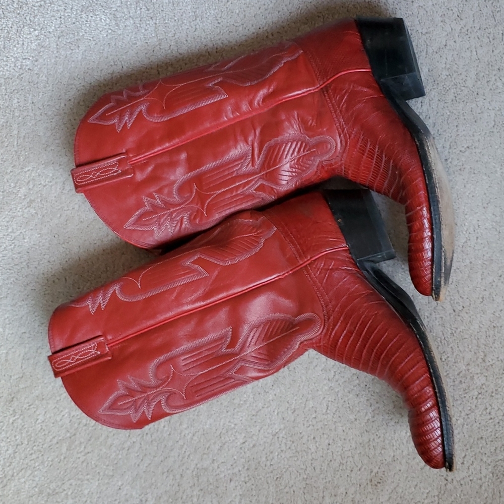 Dan Post women's boots, style 419231, size 10B, Red